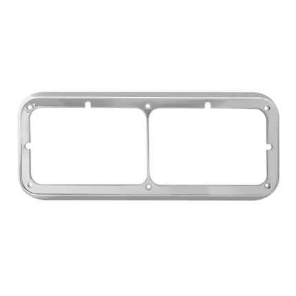 87591 CR. Plastic Dual Headlight Bezel W/O Visor for PETE,KW,FL - General Diesel Repair & Chrome