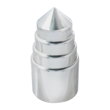 10333 Cr. Pl. Tower Screw-on Nut Cover 33MM x4-3/16”H - General Diesel Repair & Chrome
