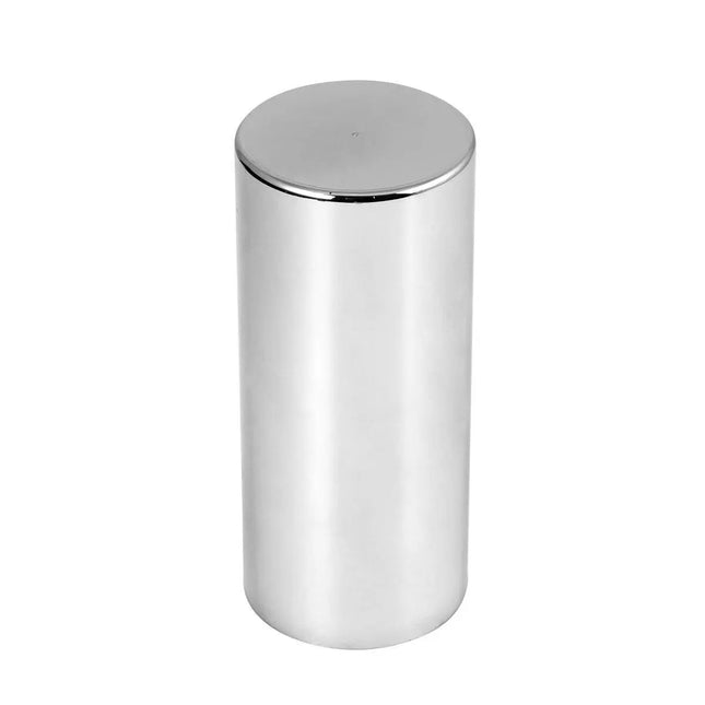 10289 CHROME PLASTIC 33MM FLAT TOP CYLINDER LUG NUT COVER - General Diesel Repair & Chrome
