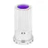 10379 CR. PL. 33MMX-4"H Screw-On Bullet Flat CVR W/Purple Jewel - General Diesel Repair & Chrome