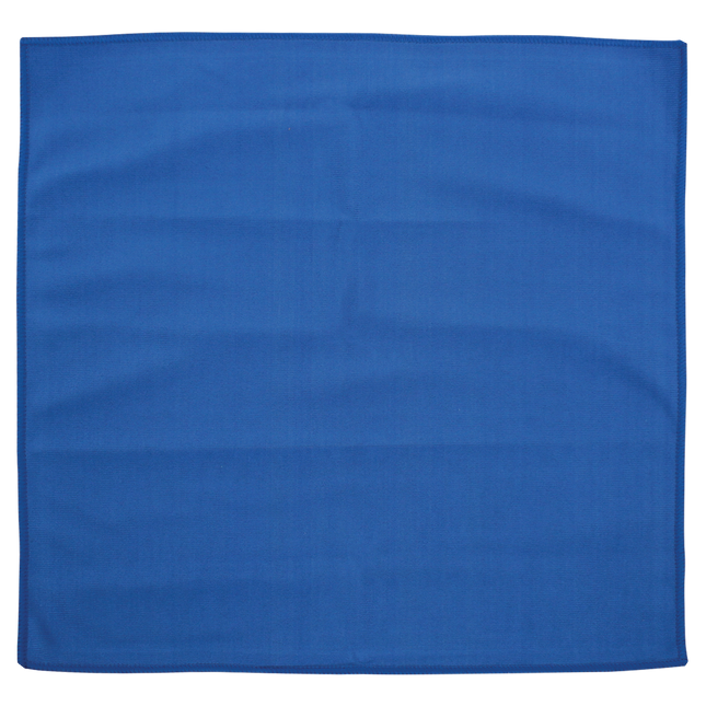 132-00730 Microfiber Glass Cloth Blue 16x16 - General Diesel Repair & Chrome
