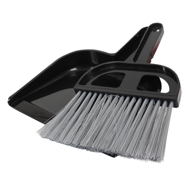 132-43208 Whisk Broom & Dust Pan - General Diesel Repair & Chrome
