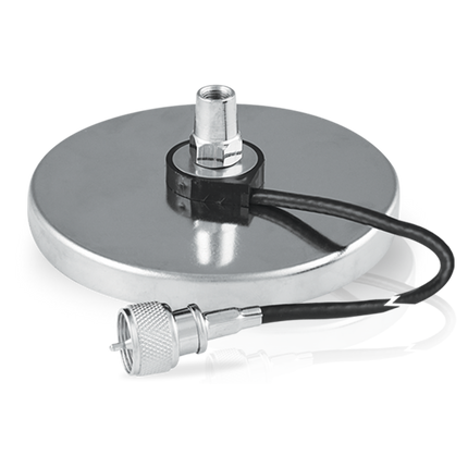 215-24500 ANT MOUNT 5IN DIA MAGNET W COAX - General Diesel Repair & Chrome