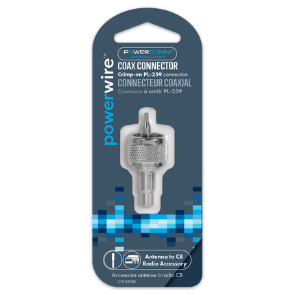 215-55105 COAX CONNECTOR CRIMP ON PL259 - General Diesel Repair & Chrome