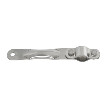 33280 Cr. 6” Arm w/ 5/16” Hole & Clamp for Mirror - General Diesel Repair & Chrome