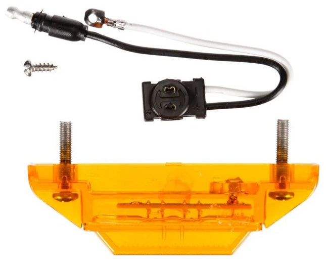 35001Y  LED, Yellow Rectangular, 2 Diode, Marker Clearance Light - General Diesel Repair & Chrome
