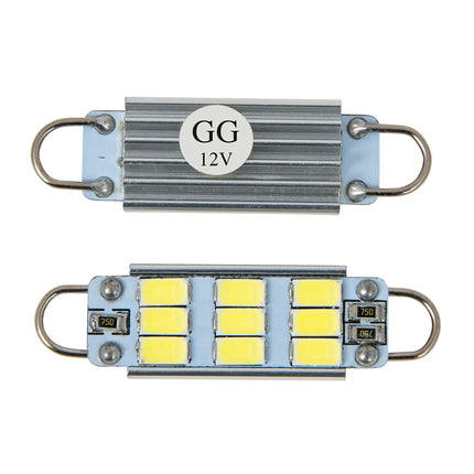 70634 #561 White 9 LED Interior Dome Light Bulb w/ Heat Sink 12V - General Diesel Repair & Chrome