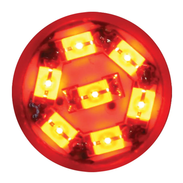 74903 #194/168 RED 7-LED LIGHT BULBS, 12V, PAIR - General Diesel Repair & Chrome