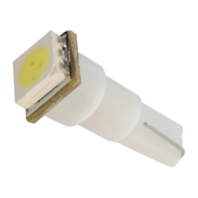 74944 #73/37 WHITE 1-LED HIGH POWER LIGHT BULBS, 12V, PAIR - General Diesel Repair & Chrome