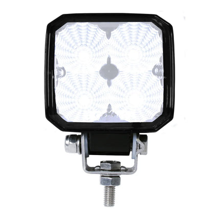 76362 Square Heavy Duty 4 LED work Light - General Diesel Repair & Chrome