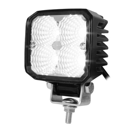 76362 Square Heavy Duty 4 LED work Light - General Diesel Repair & Chrome