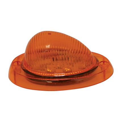76370 OVAL AMBER/AMBER SIDE MARKER/ TURN 12-LED LIGHT FOR FL MODEL - General Diesel Repair & Chrome