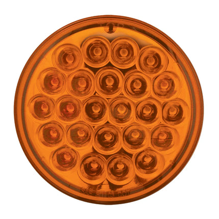 78270 4” Pearl Amber 24-LED Light, Amber Lens - General Diesel Repair & Chrome