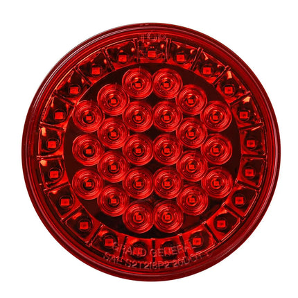 78300 4” Pearl Smart Dynamic Red/Red SEQ. 45 LED Sealed Light, Left - General Diesel Repair & Chrome