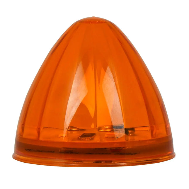79540 2.5” Amber/Amber Watermelon 6 LED Sealed Light, 3 Wires - General Diesel Repair & Chrome