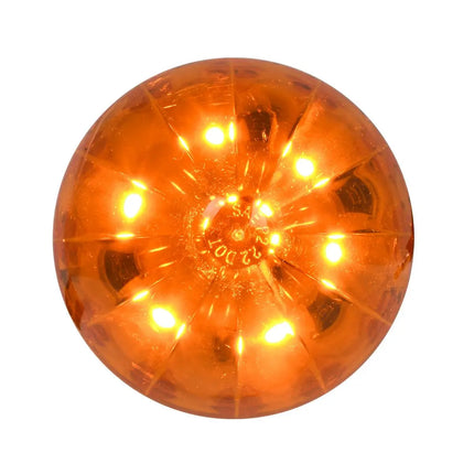 79530 2” Amber/Amber Watermelon 6 LED Sealed Light, 3 Wires - General Diesel Repair & Chrome