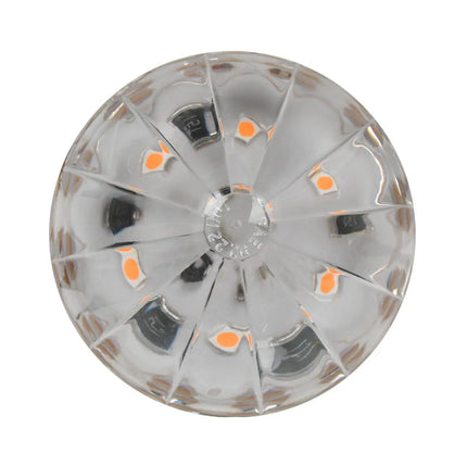 79544 2.5” White/Clear Watermelon 6 LED Sealed Light, 3 Wires - General Diesel Repair & Chrome