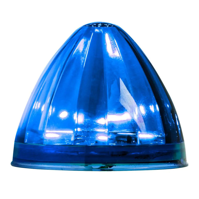 79545 2.5” Blue/Blue Watermelon 6 LED Sealed Light, 3 Wires - General Diesel Repair & Chrome