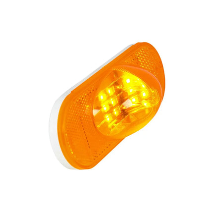 79997 Oval Amber/Amber Side Marker/Turn 9 LED Sealed Light - General Diesel Repair & Chrome