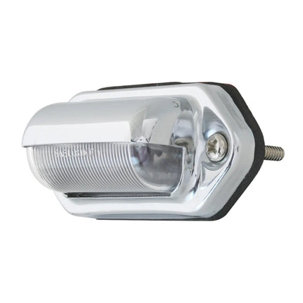 81735 License/inter White 2-LED Light, Cr. Housing - General Diesel Repair & Chrome