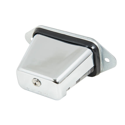 81737 CR. RECT. 2Screw Mount 2 White LED License Plate Light - General Diesel Repair & Chrome