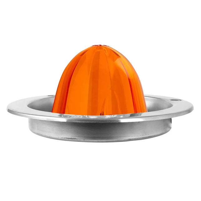 81910 Amber/AmberClassic Watermelon 18 LED Light w/S.S. Flange BZL - General Diesel Repair & Chrome
