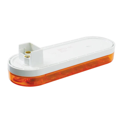87720SP Oval Fleet Amber 20-LED Light, Amber Lens - General Diesel Repair & Chrome