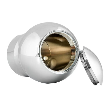 93482 CR ALUM BALL SHAPED GEARSHIFT KNOB, FITS EF-13/18 SPEED - General Diesel Repair & Chrome