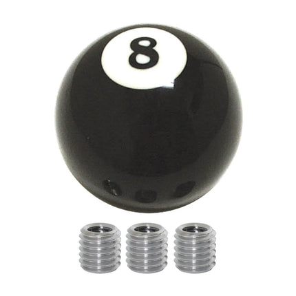 93491 ORIGINAL "8" BALL GEAR SHIFT KNOB W/ADAPTOR KIT - General Diesel Repair & Chrome