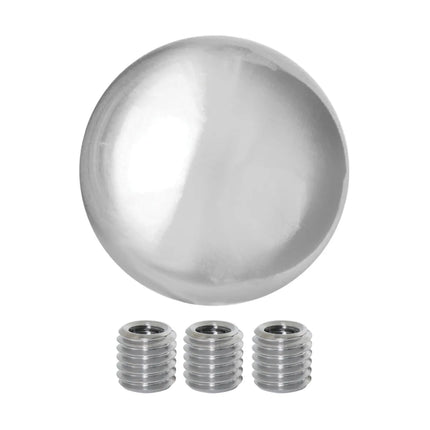 93495 2-1/4" CR. ALUM. GEAR SHIFT KNOB W/ADAPTOR KIT - General Diesel Repair & Chrome