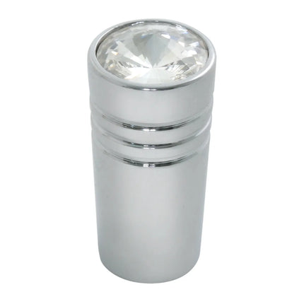92881 2-1/4" CR. ALUM. SWITCH EXTEN. W/BLUE CRYSTAL FOR PETERBILT - General Diesel Repair & Chrome