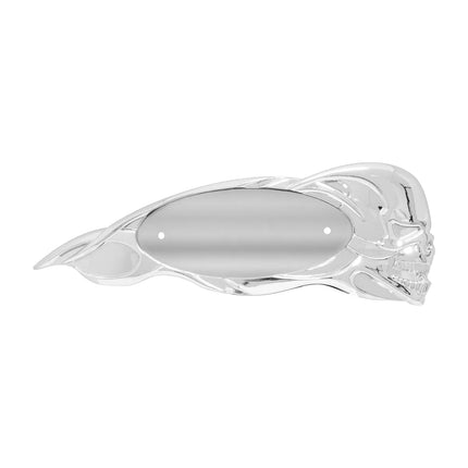 97044 FLAME SKULL EMBLEM ACCENT FOR PETERBILT - General Diesel Repair & Chrome