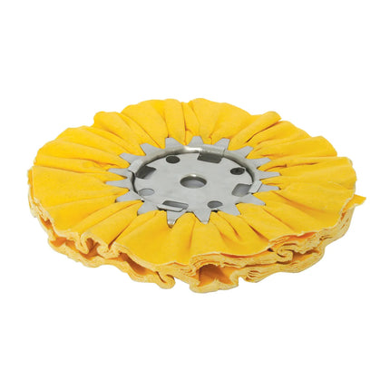 98150 YELLOW TREATED AIRWAY BUFFING WHEELS - General Diesel Repair & Chrome