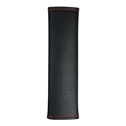 99796 BLACK W/ RED STITCHING SEAT BELT COMFORT PAD COVER - General Diesel Repair & Chrome