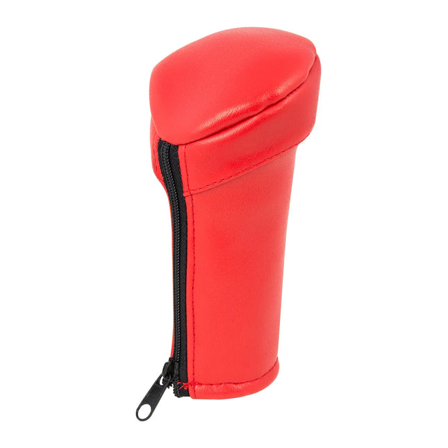 99863 Matte Red Gear Shift  Knob Cover - General Diesel Repair & Chrome