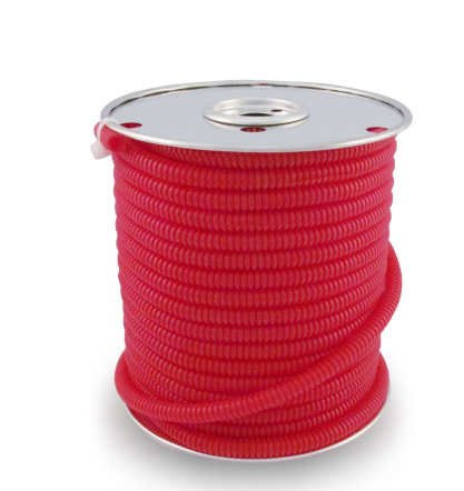 TEC-5142-5C 1/2″ Split Loom – Red - General Diesel Repair & Chrome
