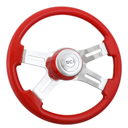 532-3062-77502 16" Classic Viper Red - General Diesel Repair & Chrome