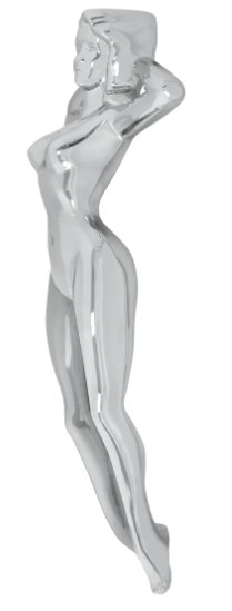 56172 10” Long Cr. Standing Nude Grab Handle (KC6011) - General Diesel Repair & Chrome