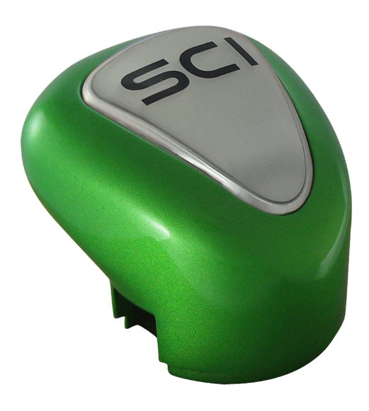 902577 Classic Green Gear Shift Knob Cover - General Diesel Repair & Chrome