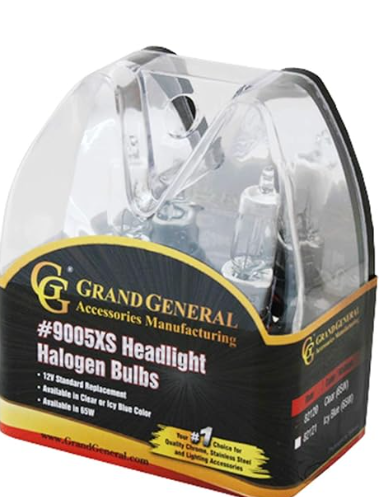 82120 #9005XS Clear Headlight Bulbs Twin Pack, 12V/60W - General Diesel Repair & Chrome