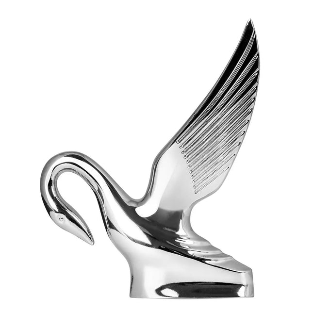 48007 Cr. Classic Swan Hood Ornament (Chrome) - General Diesel Repair & Chrome