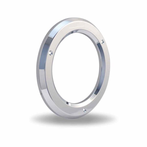TBEZ-4CH3 Bezel - 4" Chrome Plastic - No Visor - General Diesel Repair & Chrome