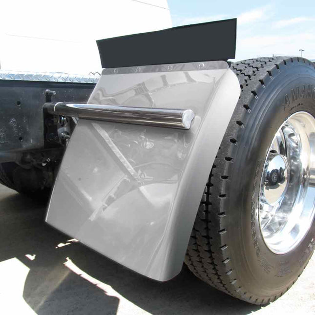 TFEN-Q17 Fenders - Quarter - 24" - Tube Mounts - 18 Ga. - General Diesel Repair & Chrome