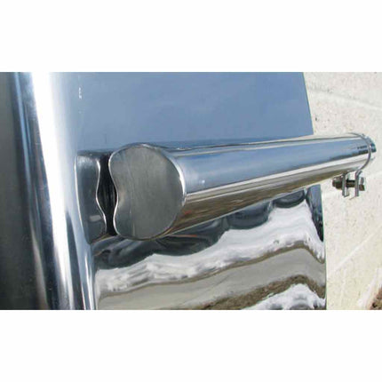 TFEN-Q17 Fenders - Quarter - 24" - Tube Mounts - 18 Ga. - General Diesel Repair & Chrome