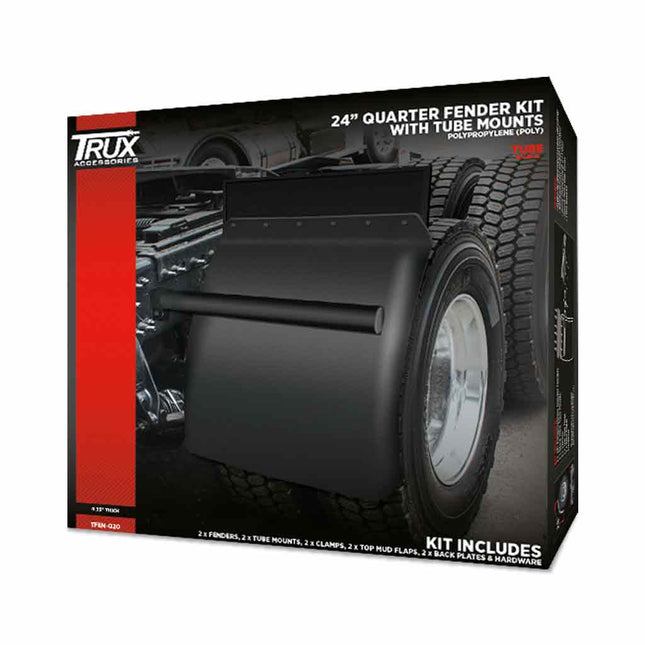 TFEN-Q20 Fenders - Quarter - 24" Poly - General Diesel Repair & Chrome