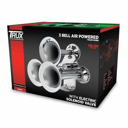 THORN-1 Train Horns - 3 Bell Chrome Train Horn - General Diesel Repair & Chrome