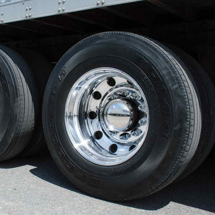 THUB-C6 Wheel Accessories - Kit - Stainless Steel Hubcap Kit for Trailers - General Diesel Repair & Chrome