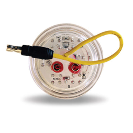 TLED-2HXAG  2.5″ Amber Marker to Green Auxiliary Round LED Light – 7 Diodes - General Diesel Repair & Chrome
