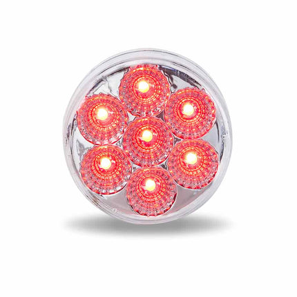 TLED-2HXRB 2.5″ Red Marker to Blue Auxiliary Round LED Light – 7 Diodes - General Diesel Repair & Chrome