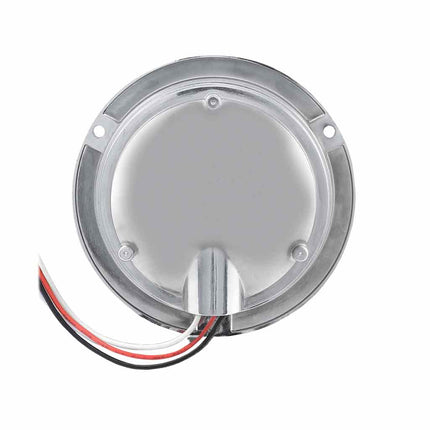 4″ Clear Red Stop, Turn & Tail Round Flange Mount LED Light – 19 Diodes TLED-419CRF - General Diesel Repair & Chrome
